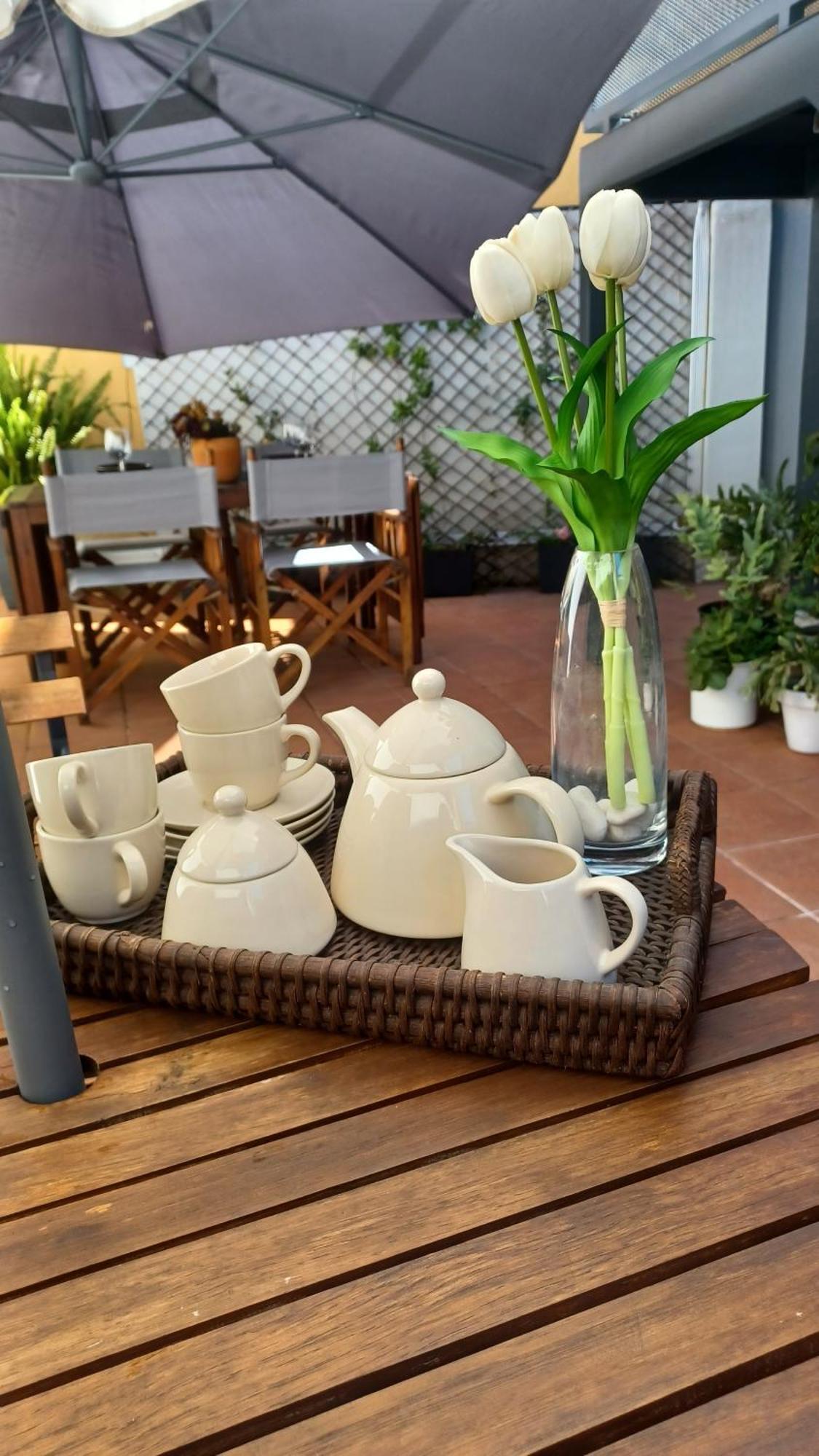 Piso A Pie De Playa Con Terraza Exclusiva Apartment โมอาญา ภายนอก รูปภาพ